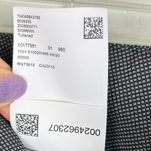 Hugo Boss Jewona Suit Charcoal Grey Women's Wool Blend Set Blazer 8 Pants 10 EUC - Picture 8 of 16